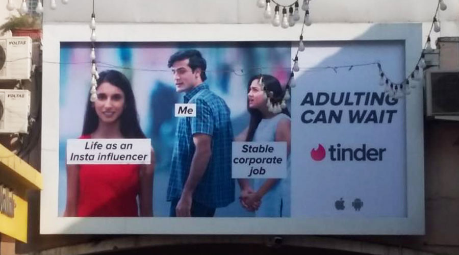 Tinder says it loud and clear: Why go 'adulting' when there's so much more to do!
