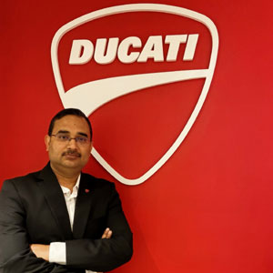 Bipul Chandra,Managing Director,Ducati India 