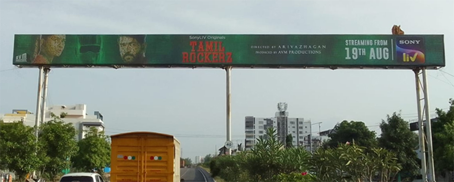Tamil Rockerz OOH poster