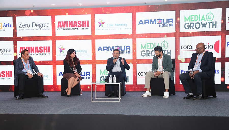 Panel discussion on 'The Southern Advantage' at the South India Talks OOH, Bengaluru