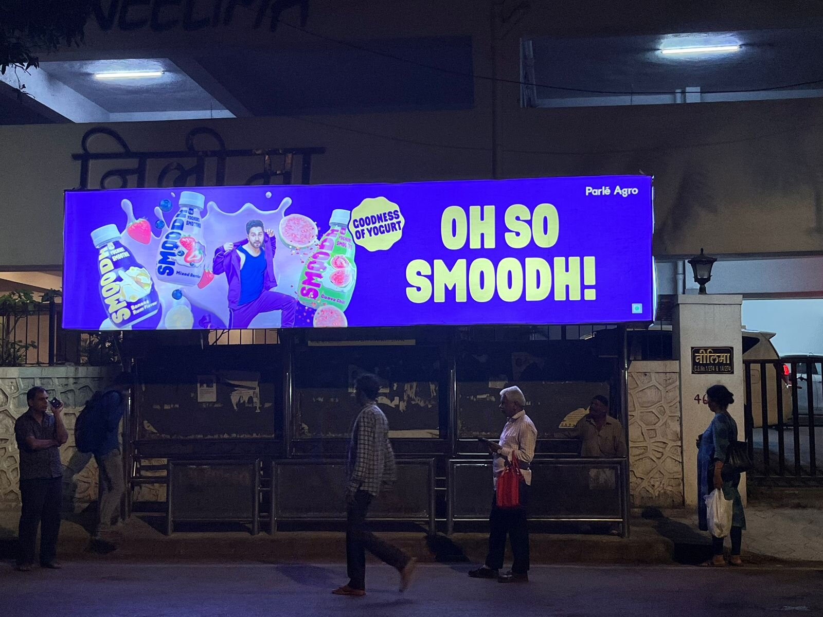 'OH SO SMOODH' OOH campaign featuring Varun Dhawan