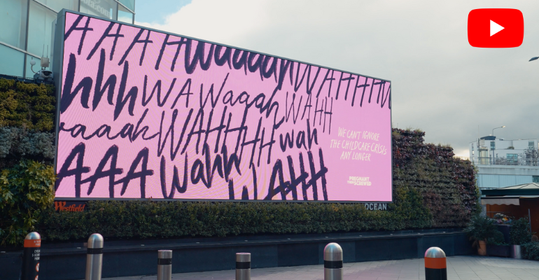 Saatchi & Saatchi - A Cry For Help, an integrated, DOOH campaign