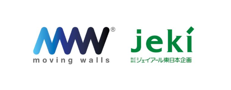 Moving Walls has announced a partnership with JR East Marketing & Communications Inc. (jeki) 