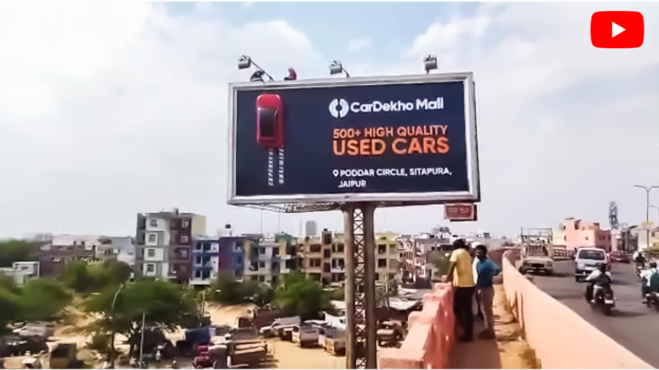 Car dekho Campaign executed in Jaipur