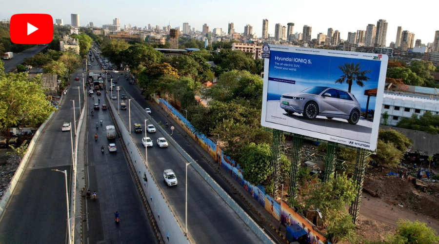 Hyundai OOH campaign with Zest outdoors