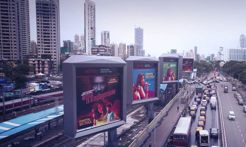 Netflix series 'Haseen Dillruba' Ooh campaign, Mumbai