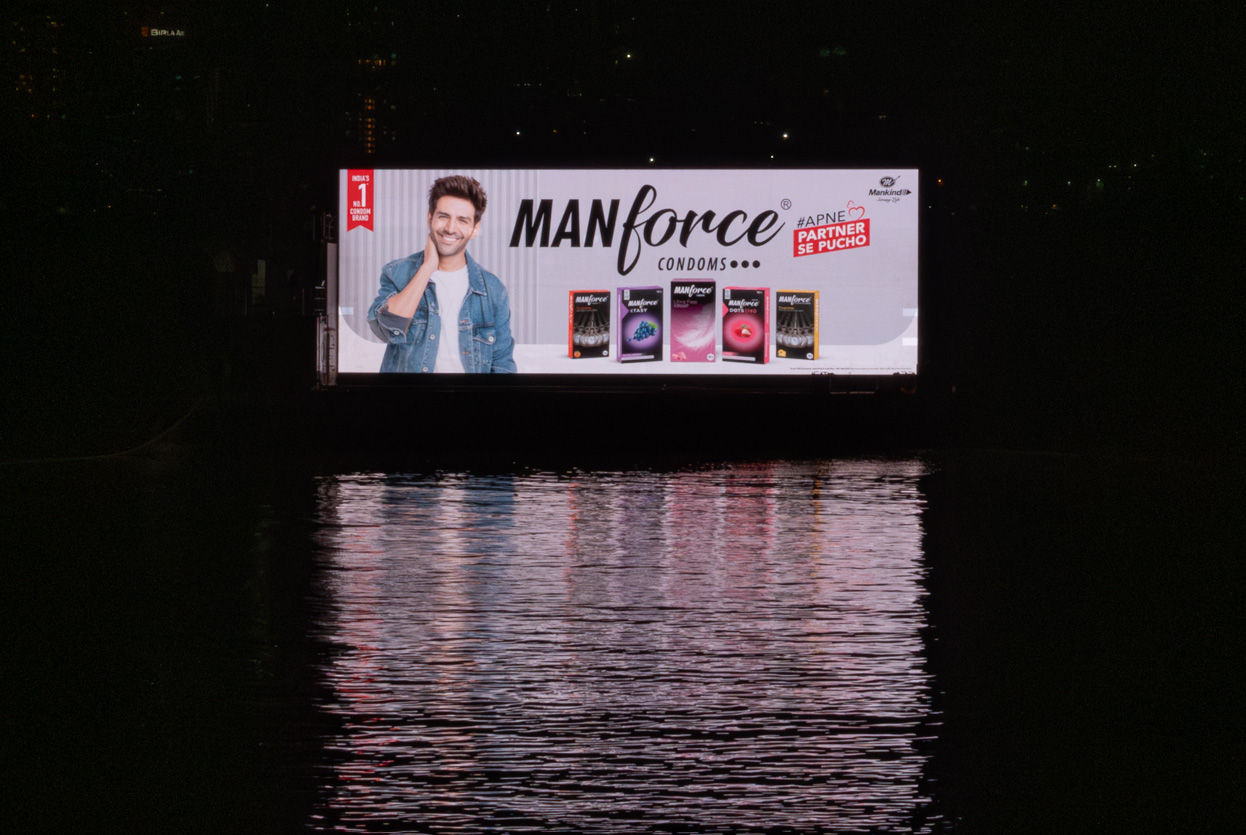 Manforce Condoms OOH campaign 