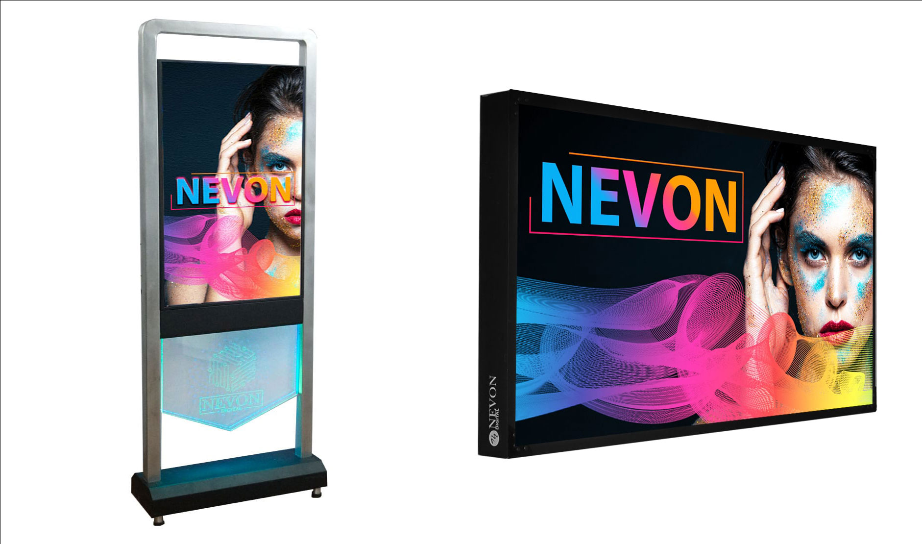 Nevon digital displays