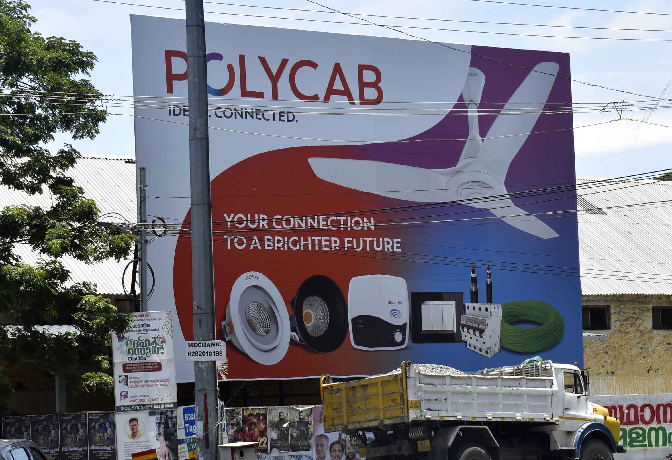 Polycab OOH campaign 