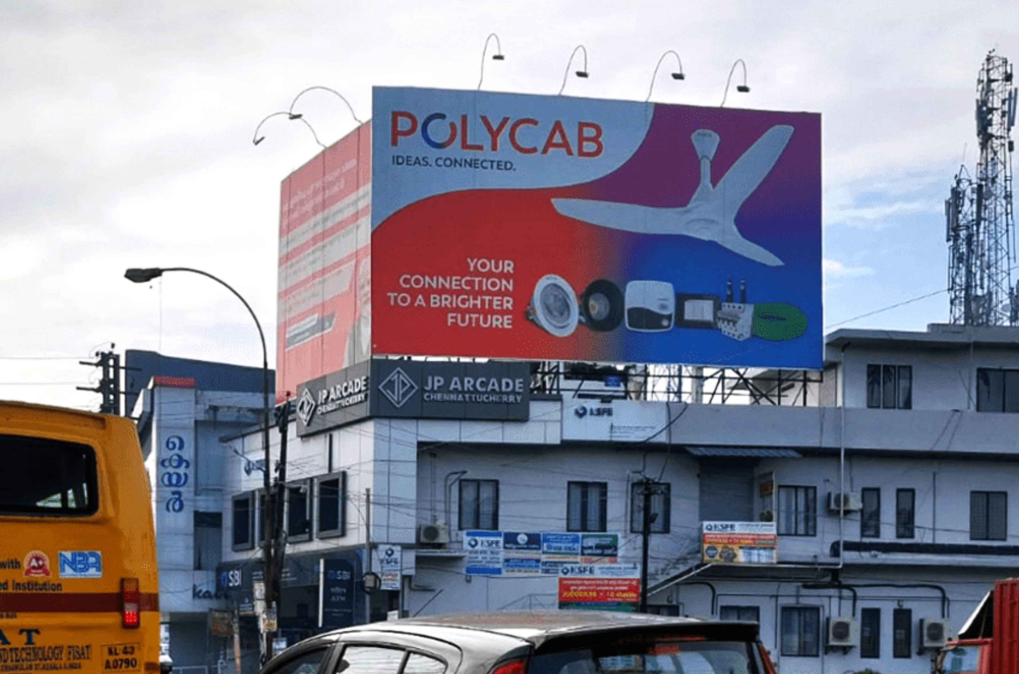 Polycab OOH campaign 