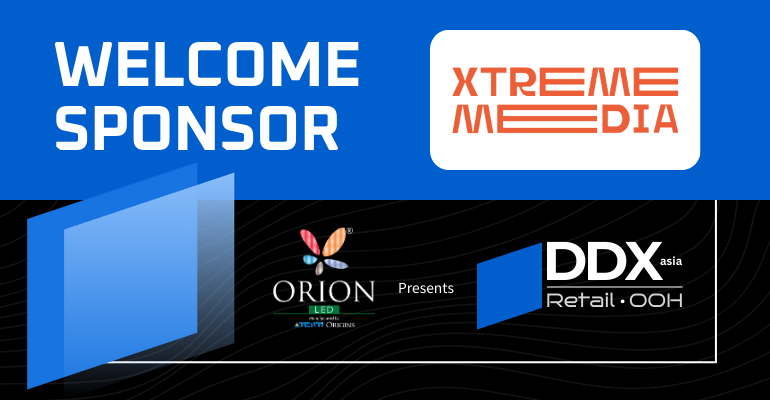 Xtreme Media as Associate sponsor for DDX Asia 