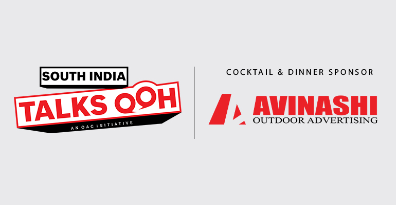 Dinner & cocktail partner for South India Talks OOH event 