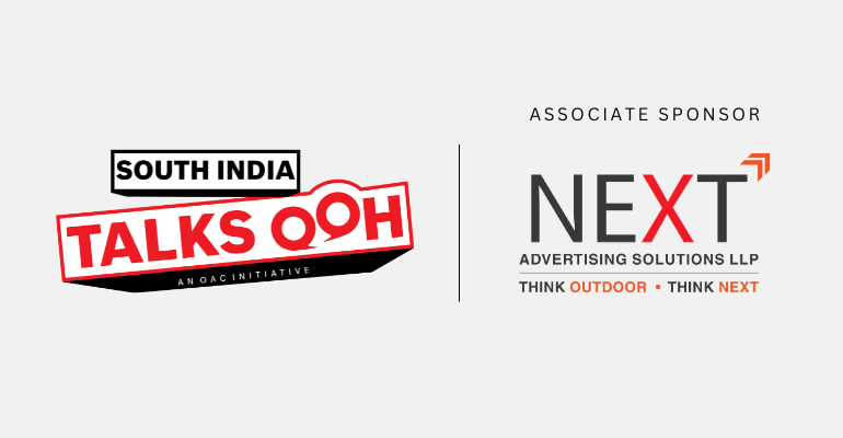 Next Solutions as Associate sponsor for upcoming South india Talks OOH