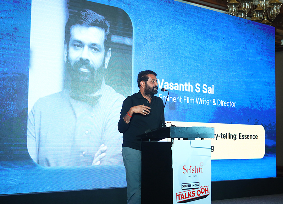 Vasanth Sai as speaker for South India Talks Ooh event that concluded on 2nd Feb 2024
