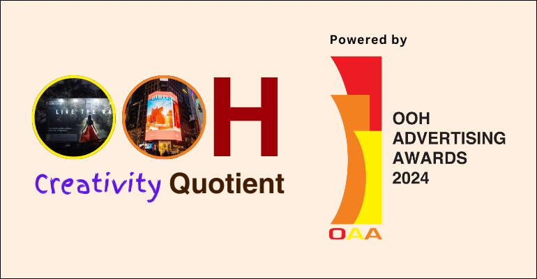 OAA powered for OOH creativity series 