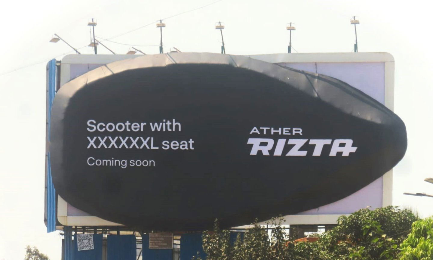 Laqshya Media Group executes Ather Rizta XXXXXXL Seat teaser campaign