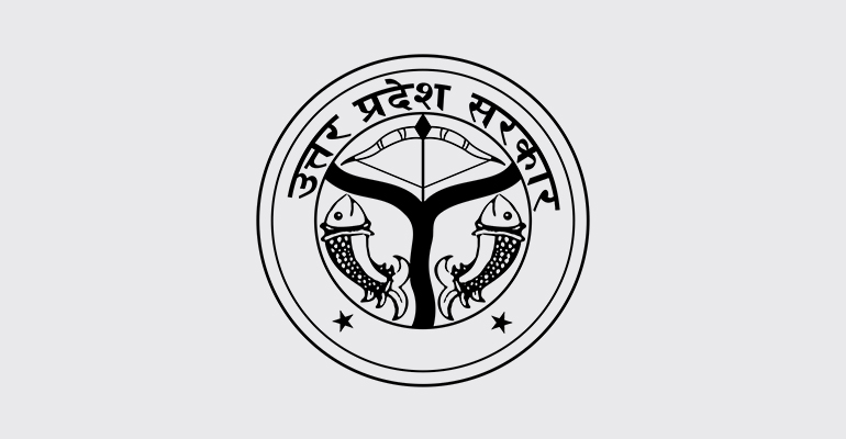 The Uttar Pradesh government logo