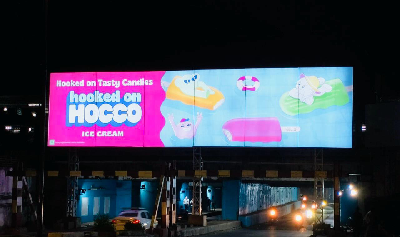 Hocco Ice Cream adorns Gujarat's billboards
