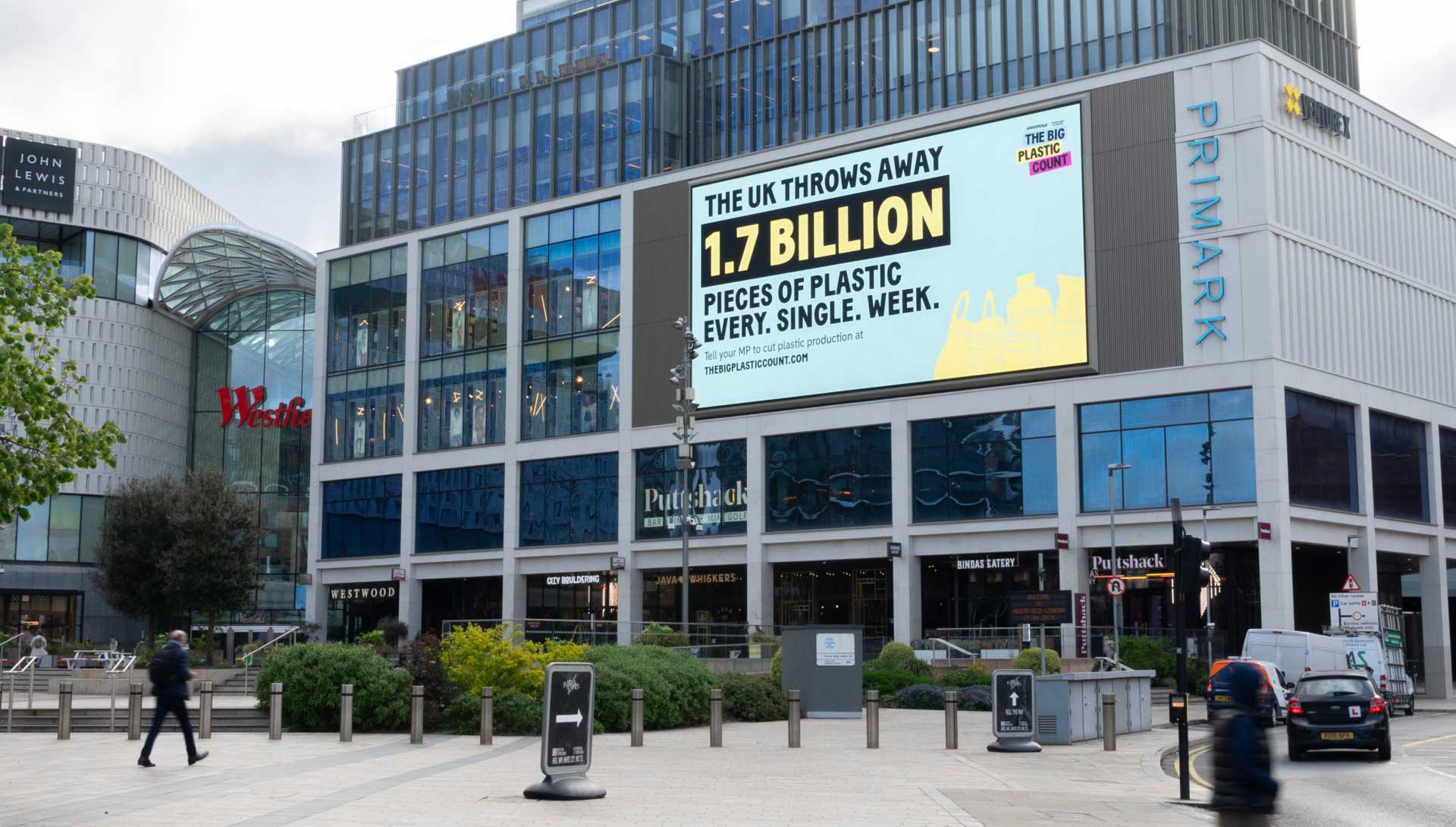 Everyday Plastic and Greenpeace UK unveil nationwide OOH campaign tackling UK plastic consumption