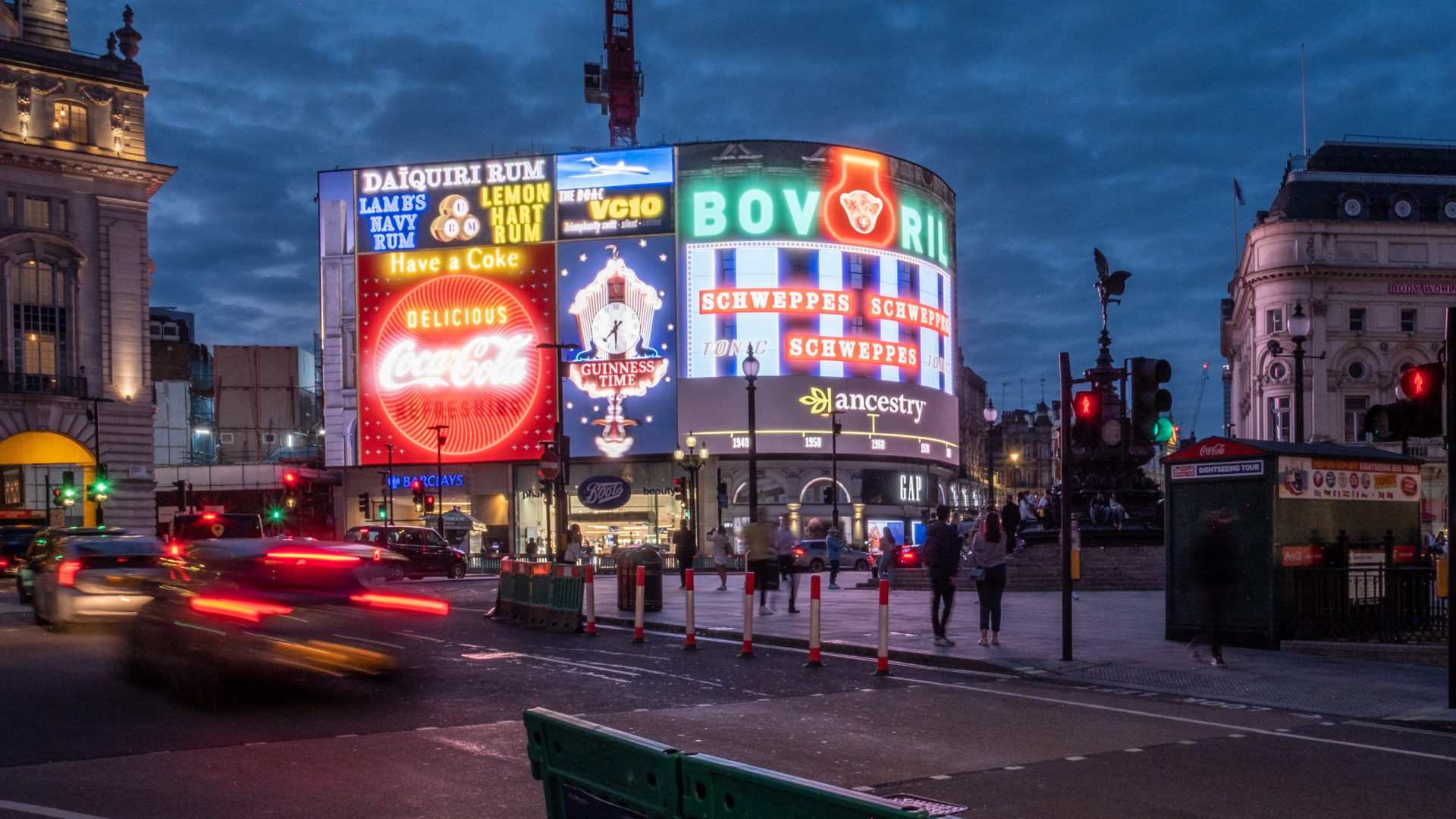 Ocean - Piccadilly Lights London