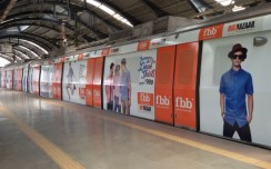 FBB makes a fashion statement on Delhi Metro Line III