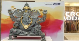 Ford unveils unique Ganesha installation made of spare parts
