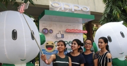 OPPO engages youth through Selfie Booths at colleges & malls