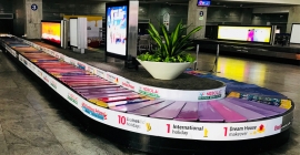 Kansai Nerolac turns conveyer belt into colourful moving shade card