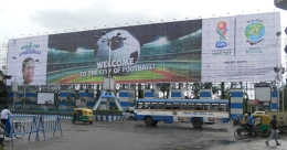 Soccer mania writ  large on Kolkata OOH ahead of FIFA U-17 World Cup finals