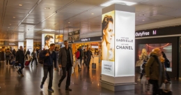 Chanel checks into Munich Airport to promote new fragrance