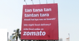 Zomato’s creative-witty OOH campaign simply nails it