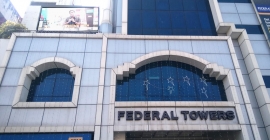 Federal Bank installs large DOOH format at corporate office