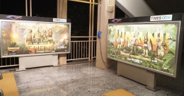 Sony Pictures creates a jungle at Mumbai Metro station