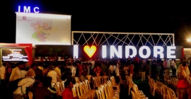 AdWorld develops ‘I love Indore’ signage in Indore