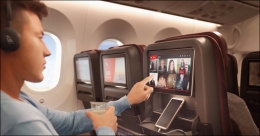 oOh!media wins global ad rights to Qantas inflight entertainment