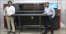 Aarkay Universal installs Efi-H1625 LED UV inkjet hybrid printer