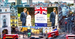 London’s two biggest advertising screens join the Royal Wedding celebrations