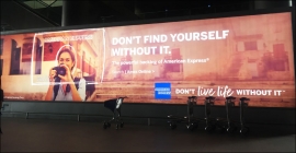 American Express campaign exemplifies its omnipresence