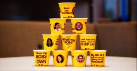 Now showing: ‘What the Folks!’ on tea cups!