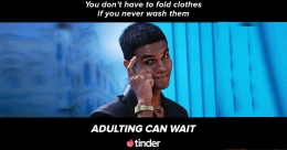 Tinder says swipe right to be young and feel free
