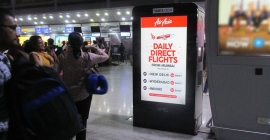 Air Asia campaign takes off with a bang