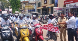‘Take a pillion rider to vote’, urged Honda