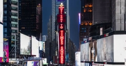Samsung installs new LED displays at iconic Times Square site