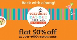 EazyDiner to roll out EatOut festival campaign