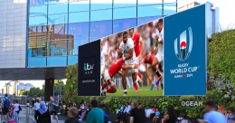 Ocean Outdoor to beam Rugby World Cup action in pact with ITV Sport