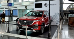 MG Hector makes maiden appearance at BIAL