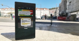 Portugal headquartered TOMI harnesses its smart city DOOH solutions to alert public on Covid-19