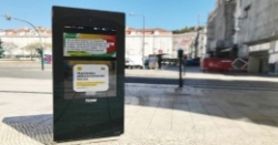 Portugal’s TOMI smart city displays go touchless