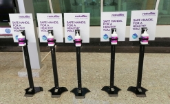 Naturals installs hand sanitising units across Coimbatore and Trichy airports