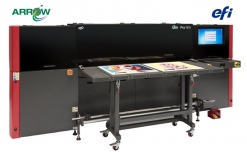 Arrow Digital Installs EFI Pro 16h – 1.6 meter, Mid-Level Production Printer with the power of LED & White